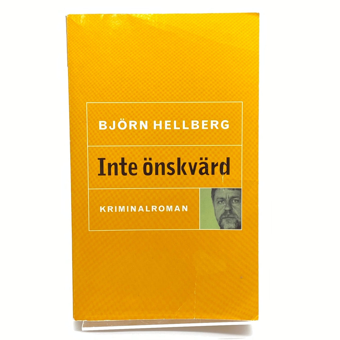 Björn Hellberg Inte önskvärd kriminalroman - Homy Secondhand Online