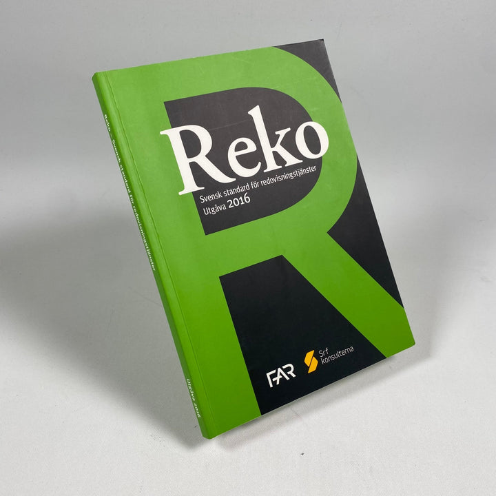 Reko 2016: Svensk Standard för Redovisningstjänster - Homy Secondhand Online