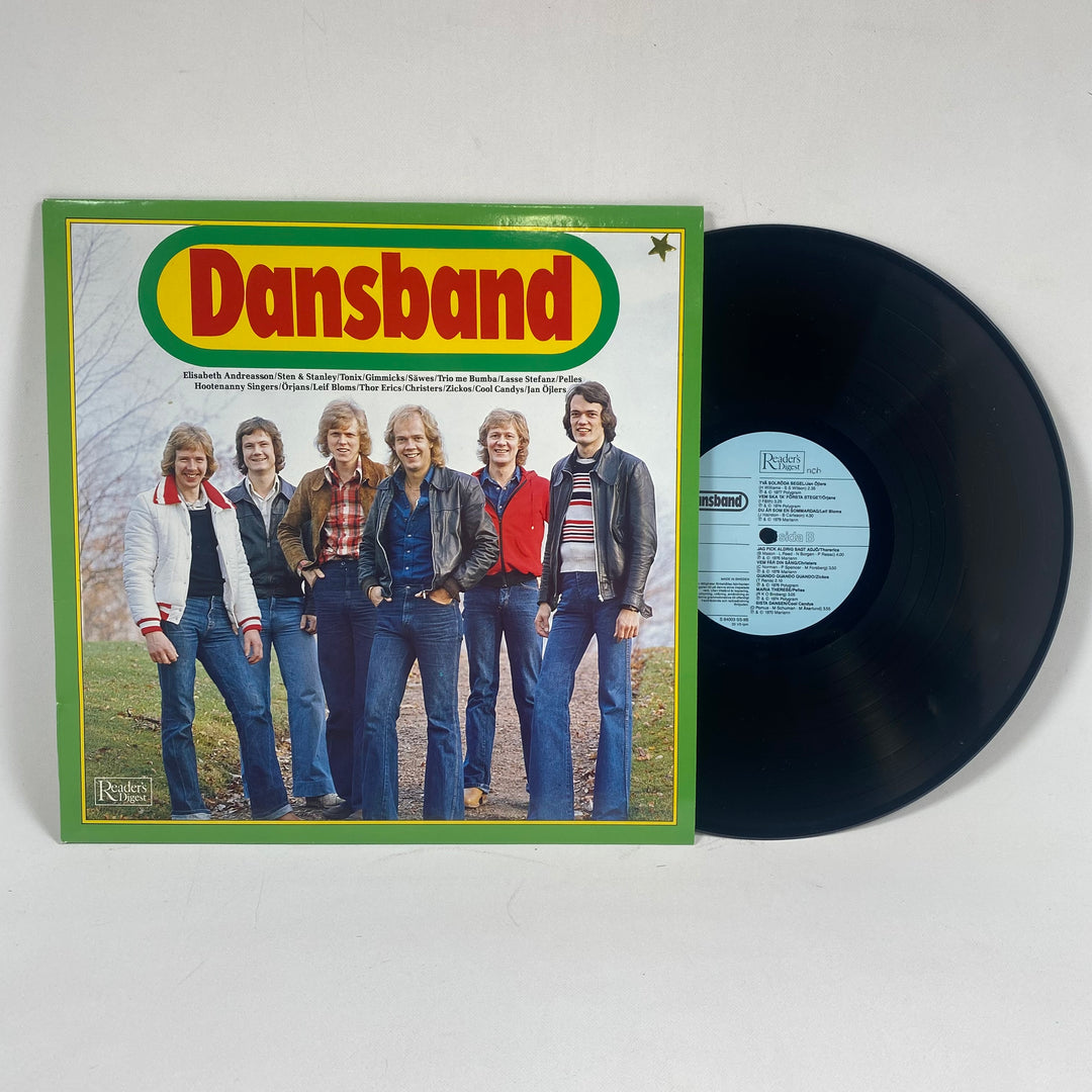 Retro Vinylskiva med Svensk Dansbandmusik
