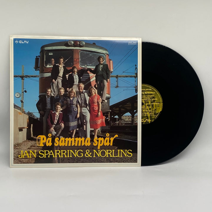 Vinylskiva: På samma spår - Jan Sparring & Norlins - Homy Secondhand Online