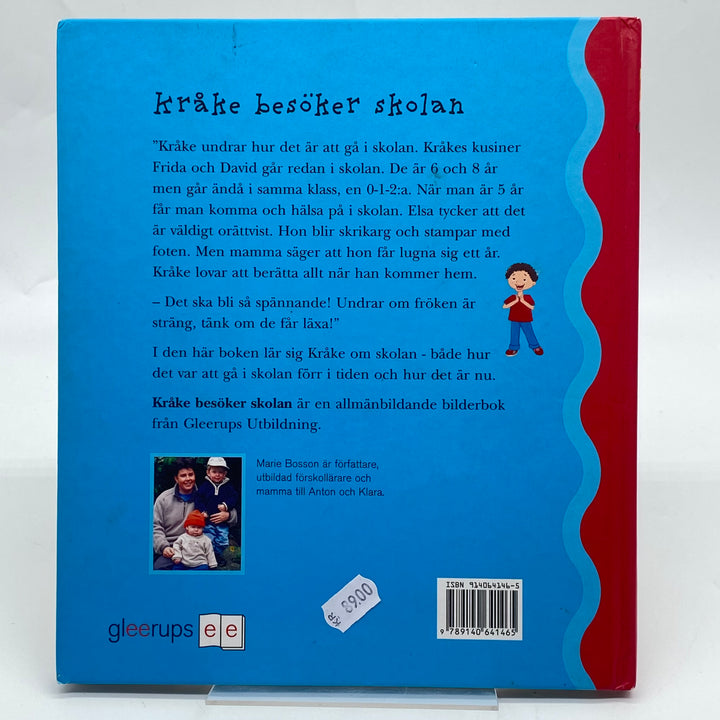 Kråke besöker skolan barnbok Gleerups