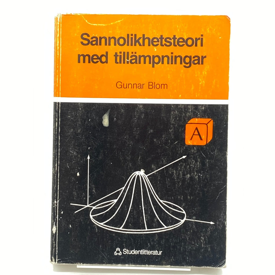 Klassisk bok i sannolikhetsteori av Gunnar Blom - Homy Secondhand Online