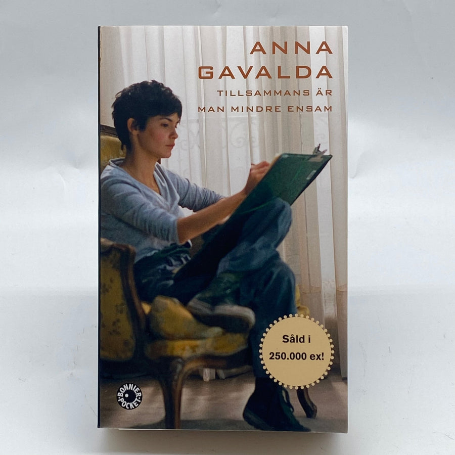 Anna Gavalda bok Tillammans är man mindre ensam - Homy Secondhand Online