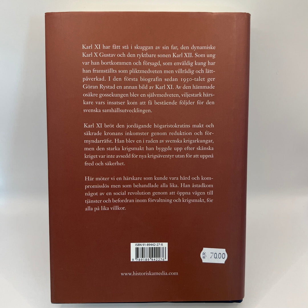 Karl XI - En Biografi av Göran Rystad - Homy Secondhand Online
