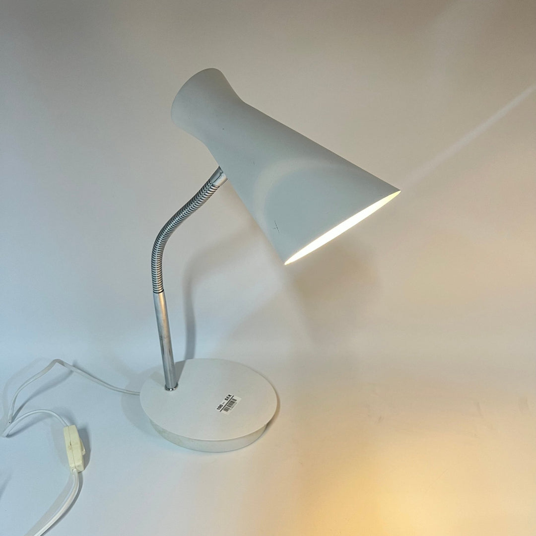 Flexibel Vit Skrivbordslampa i Modernt Design - Homy Secondhand Online