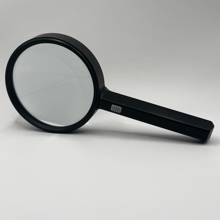 Svart förstoringsglas med ergonomiskt handtag - Homy Secondhand Online