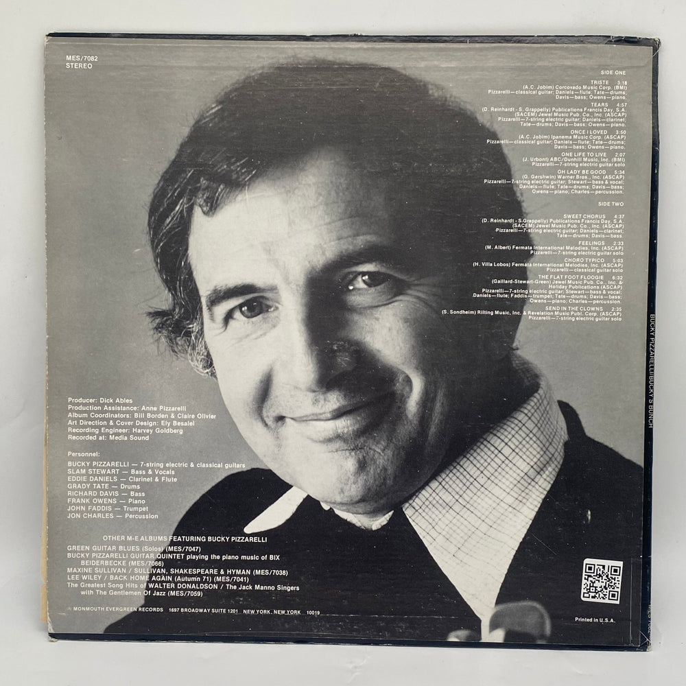 Bucky Pizzarelli Vinyl – Nostalgiska Jazztoner - Homy Secondhand Online