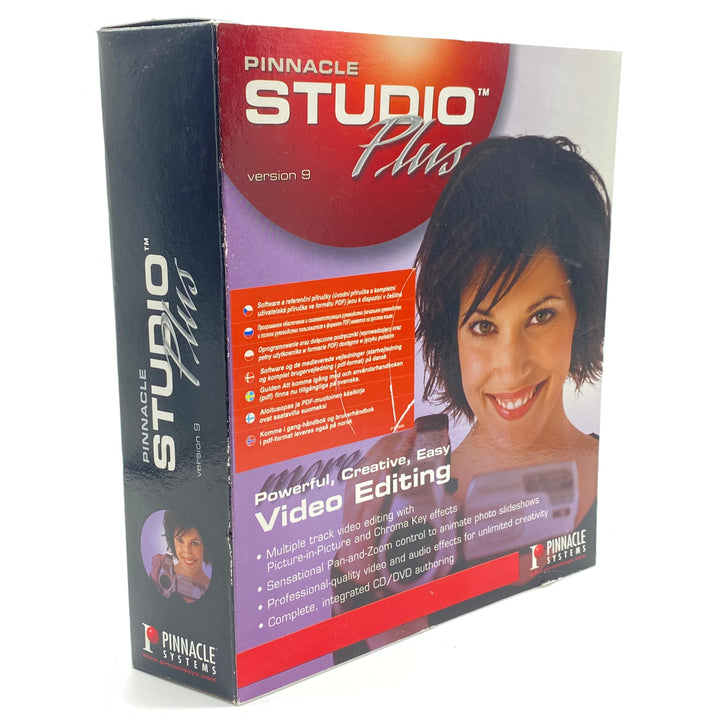 Pinnacle Studio Plus version 9 videoredigeringsprogram