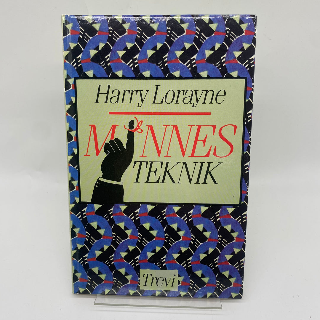 Bok Minnesteknik Harry Lorayne Mycket Gott Skick