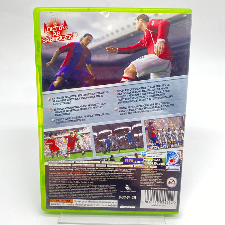 Retro FIFA 07 Xbox 360-spel från EA Sports