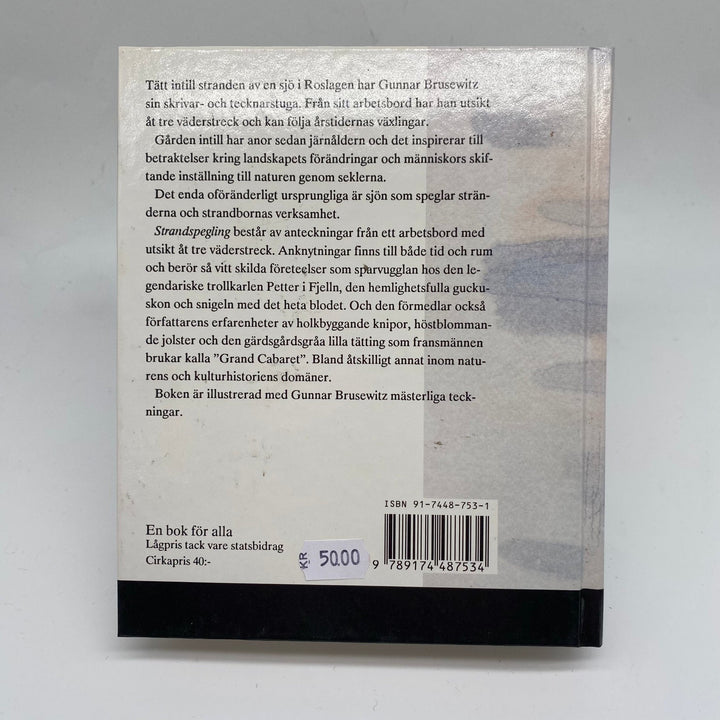 Nostalgisk Roman "Strandspelning" av Gunnar Brusewitz - Homy Secondhand Online