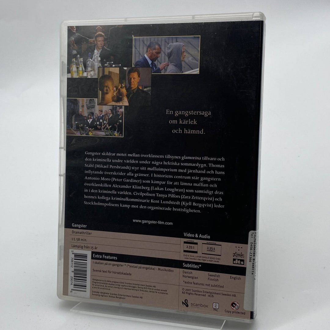 Gangster DVD svensk filmklassiker Kärlek & Hämd - Homy Secondhand Online