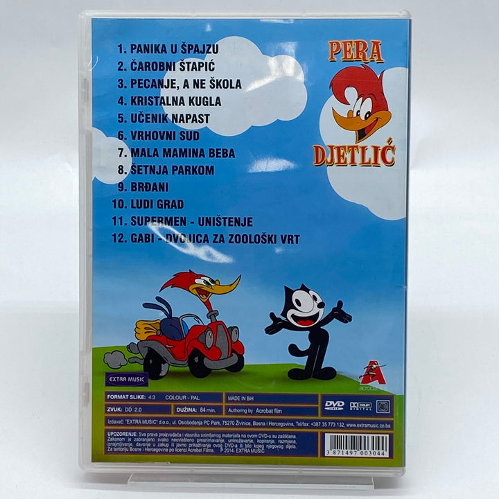 Woody Woodpecker tecknad serie på DVD