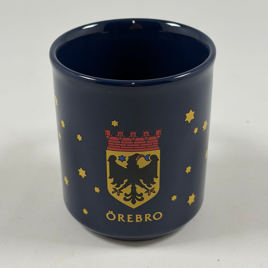 Engelsk Mugg med Örebrovapensköld Tams