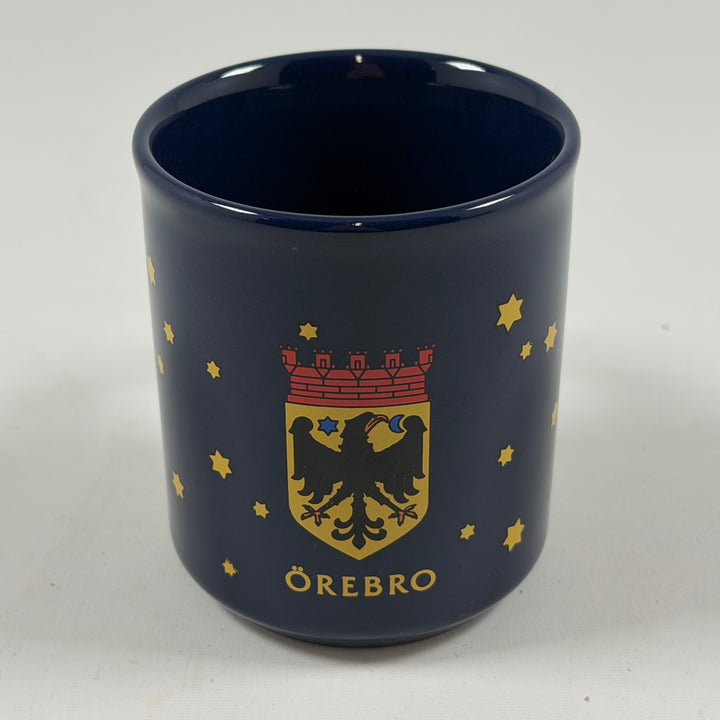Engelsk Mugg med Örebrovapensköld Tams