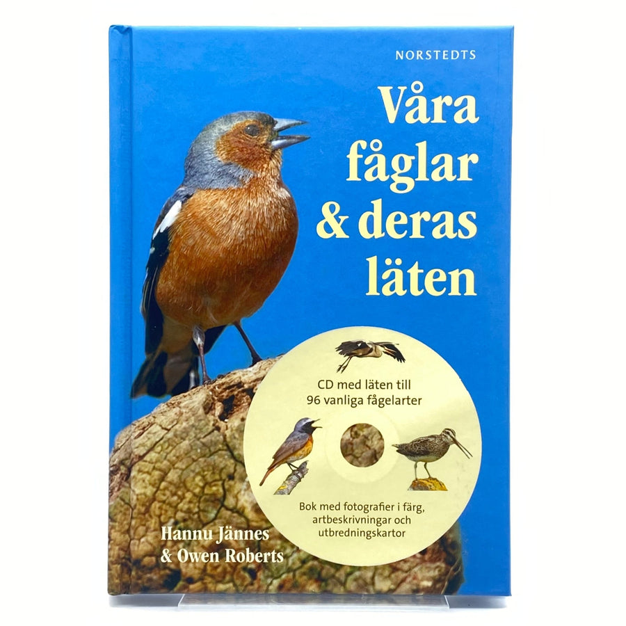 Våra fåglar & deras läten bok med CD - Homy Secondhand Online