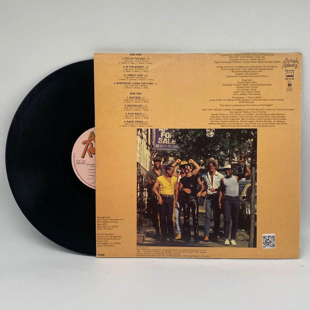 Village People "Fox On The Box" Vinylskiva - Homy Secondhand Online