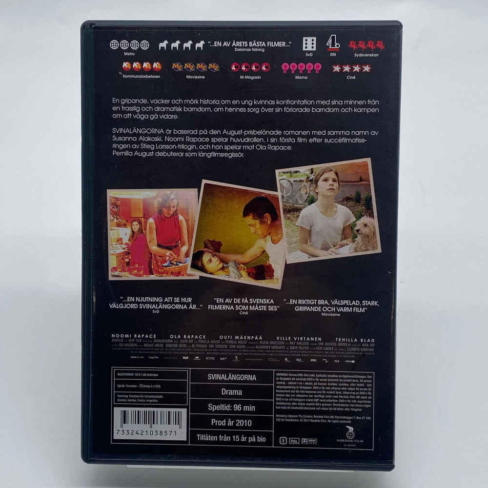 Svinalängorna DVD - prisbelönt drama med Noomi Rapace - Homy Secondhand Online