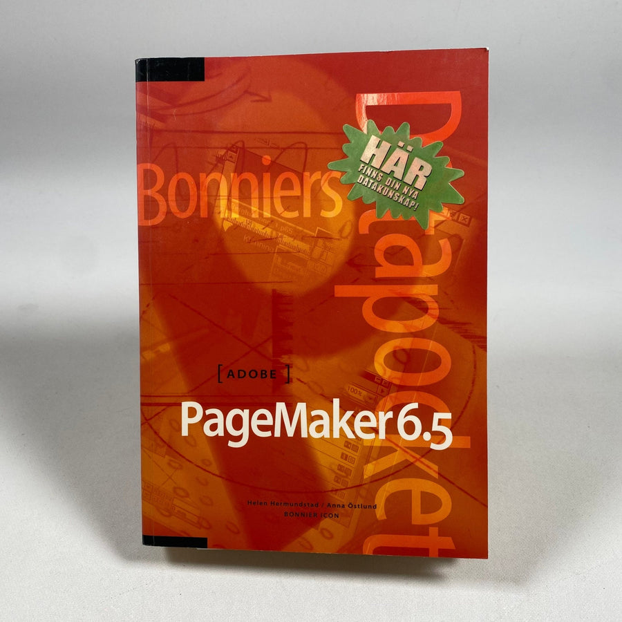 Bonniers PageMaker 6.5 Handbok - Lär Dig Snabbt - Homy Secondhand Online