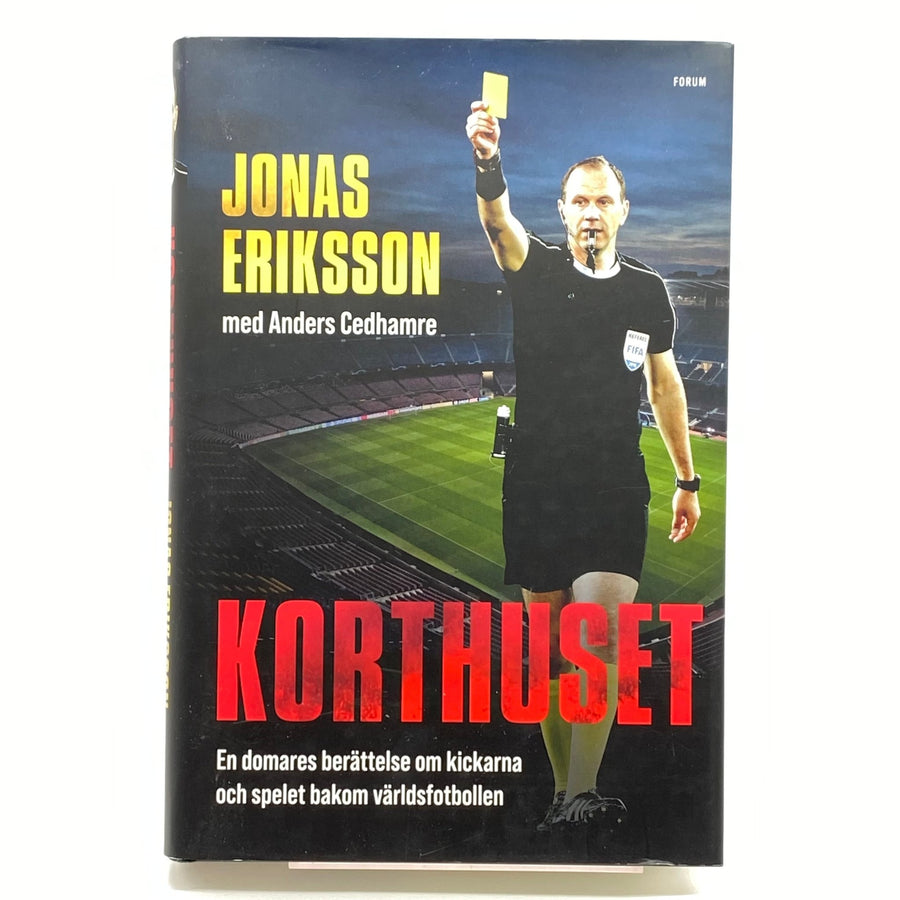 Korthuset av Jonas Eriksson fotbollsdomarebiografi - Homy Secondhand Online