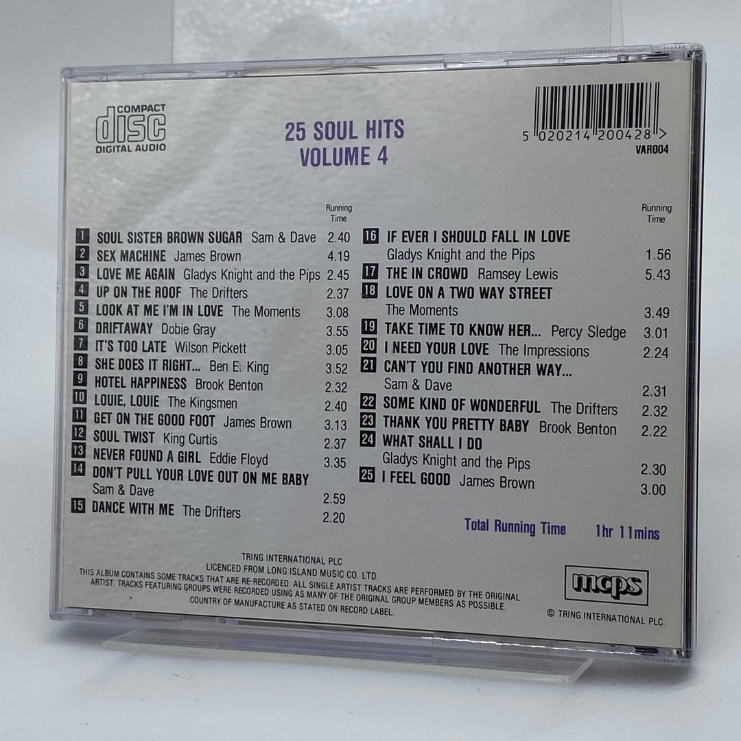 25 Soul Hits Volym 4 - Klassiska Musiksamlingen - Homy Secondhand Online