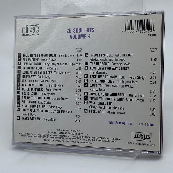 25 Soul Hits Volym 4 - Klassiska Musiksamlingen - Homy Secondhand Online