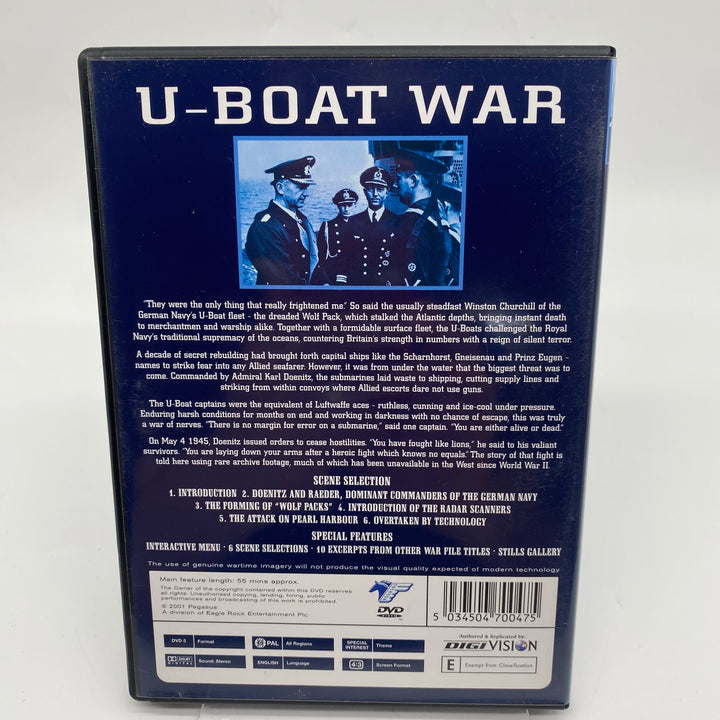 DVD om ubåtskriget under andra världskriget