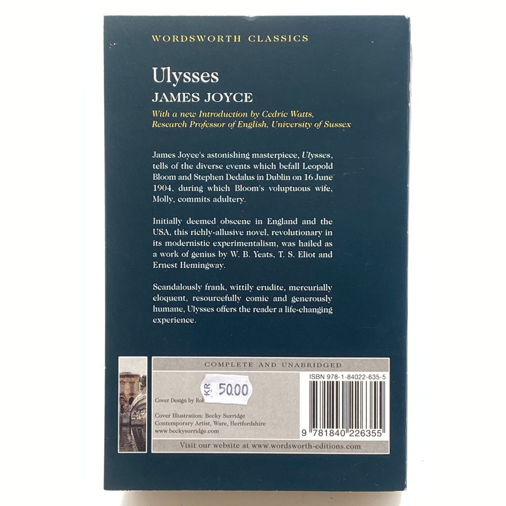 Ulysses av James Joyce klassiker i pocket - Homy Secondhand Online
