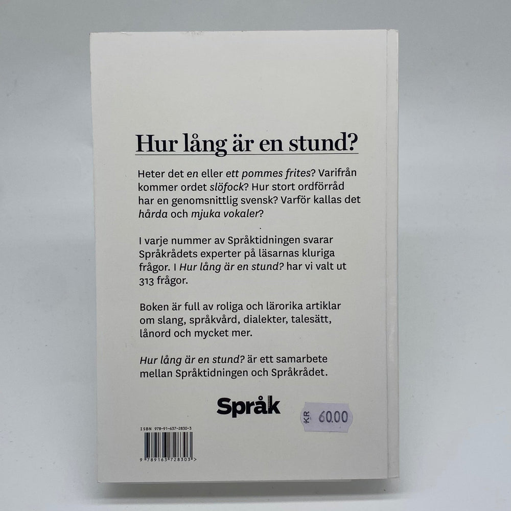 Intressant Språkbok med 313 Frågor och Svar - Homy Secondhand Online