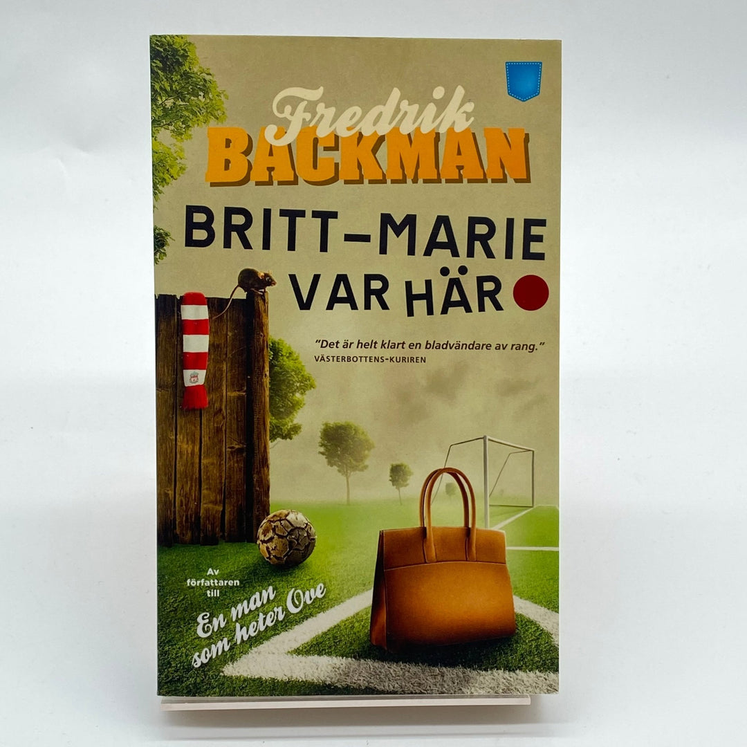 Fredrik Backman Britt - Marie Var Här Bok - Homy Secondhand Online