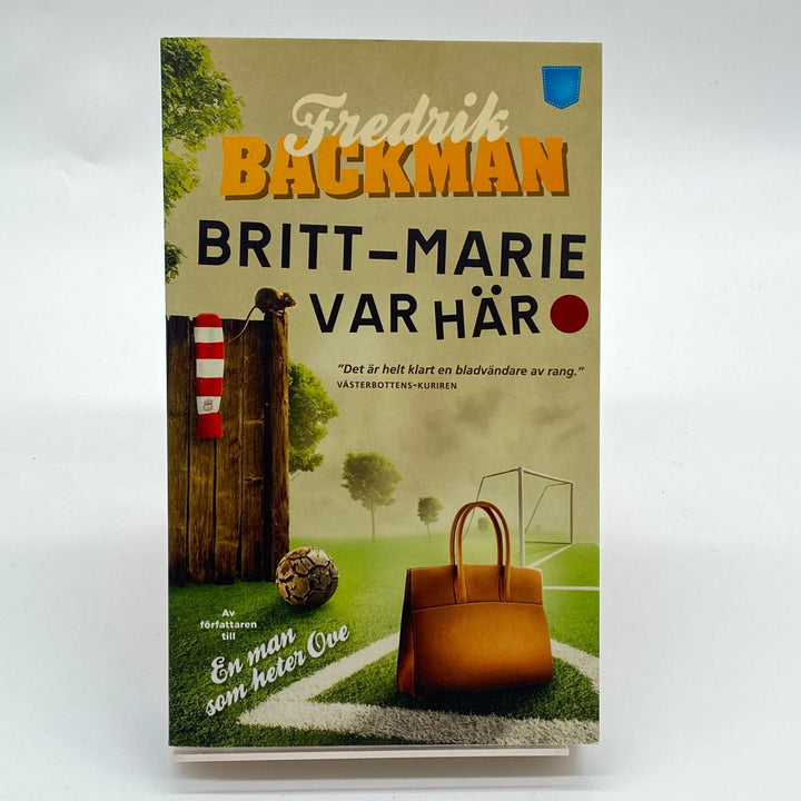 Fredrik Backman Britt - Marie Var Här Bok - Homy Secondhand Online