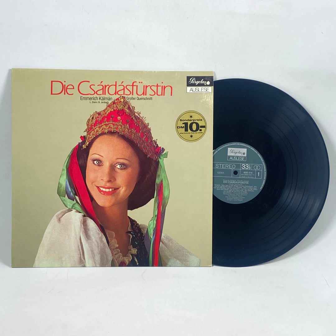 Retro Vinylskiva Die Csárdásfürstin av Philips