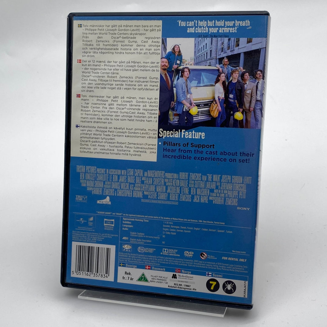 DVD The Walk äventyrsfilm Sony - Homy Secondhand Online