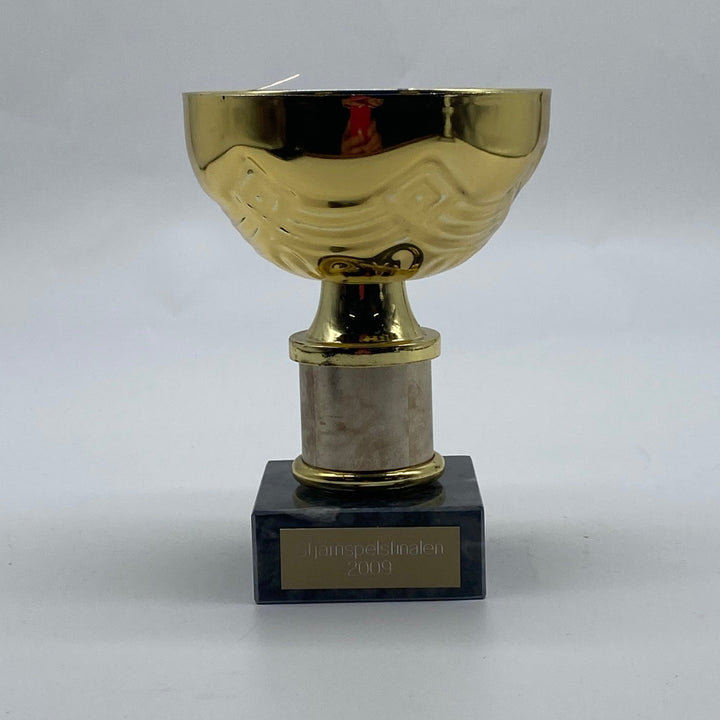 Vintage Gyllene Trofé från Sjönspelsfinalen 2009 - Homy Secondhand Online