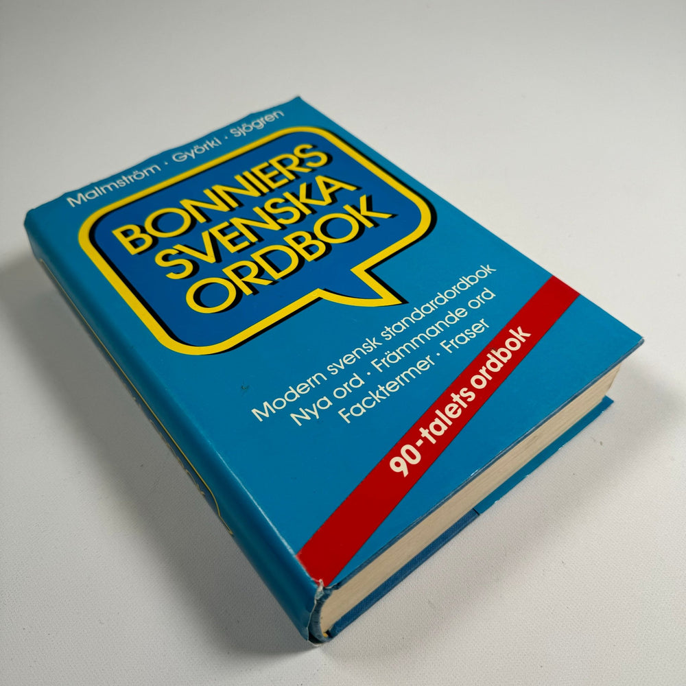 Bonnier's Svenska Ordbok: Modern Standardordbok från 90 - talet - Homy Secondhand Online