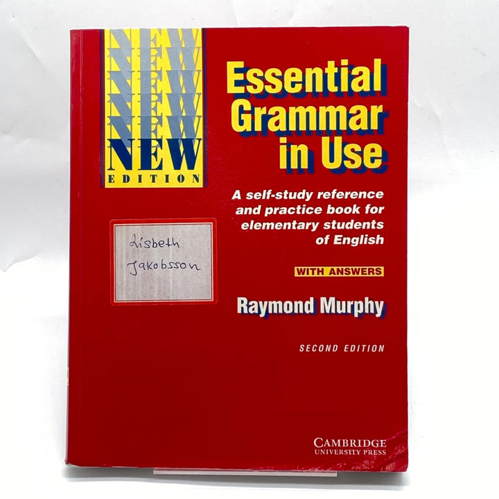 Essential Grammar in Use av Raymond Murphy - Homy Secondhand Online