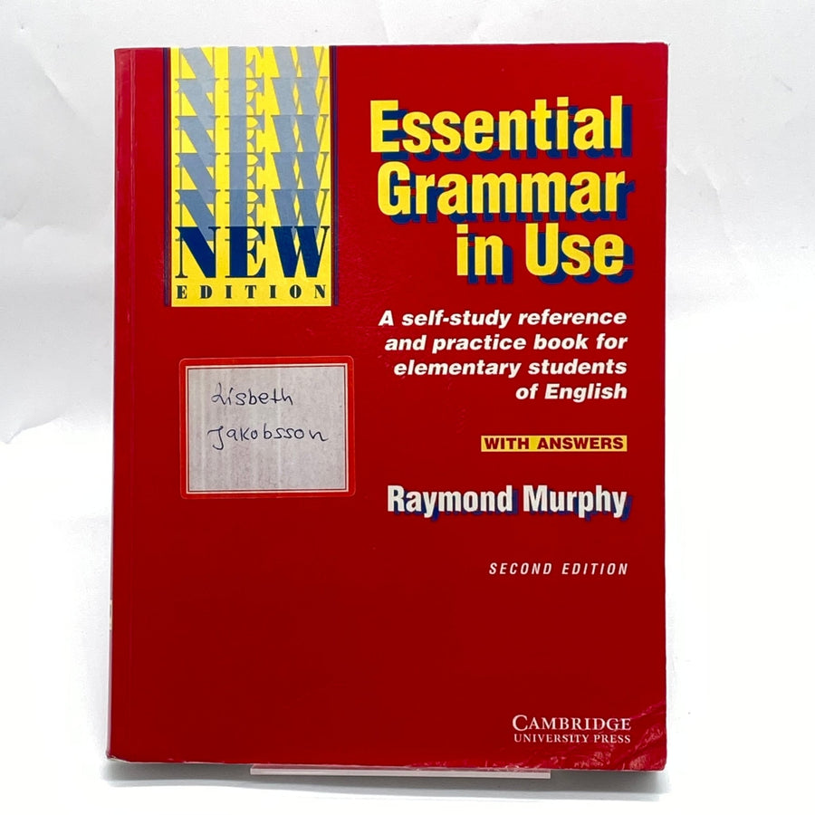 Essential Grammar in Use av Raymond Murphy - Homy Secondhand Online