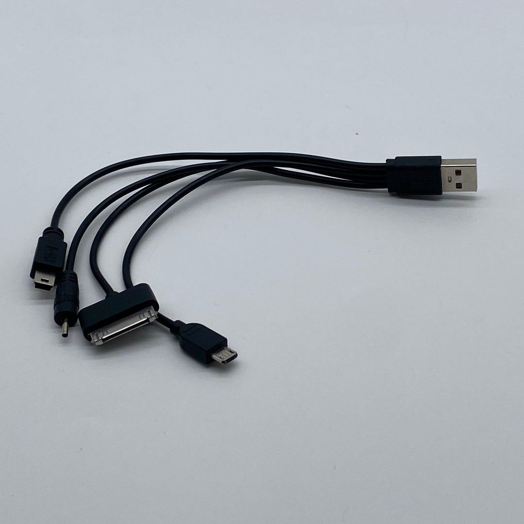 Multiladdningskabel USB svart robust design - Homy Secondhand Online