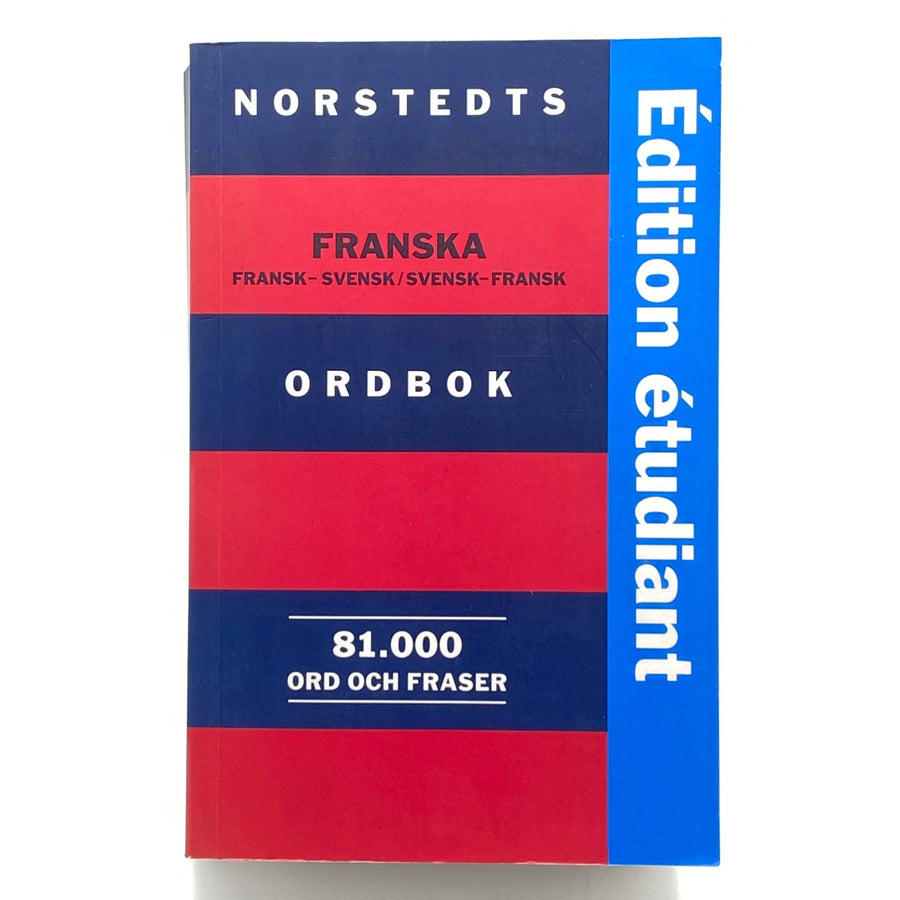 Norstedts fransk - svensk ordbok Edition étudiant - Homy Secondhand Online