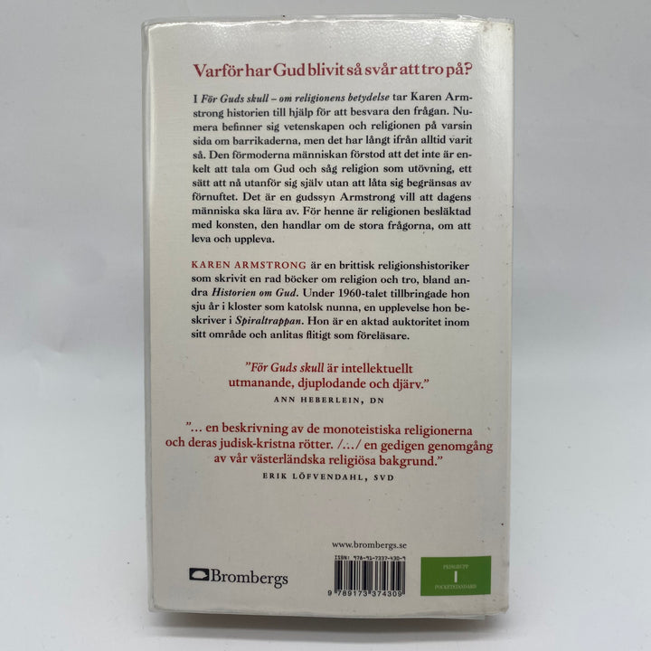 Karen Armstrongs Tankeväckande Religionsbok i Fint Skick
