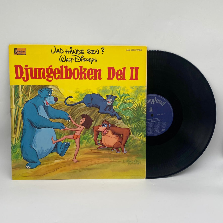 Djungelboken Del II Vinylskiva - Disney Klassiker - Homy Secondhand Online
