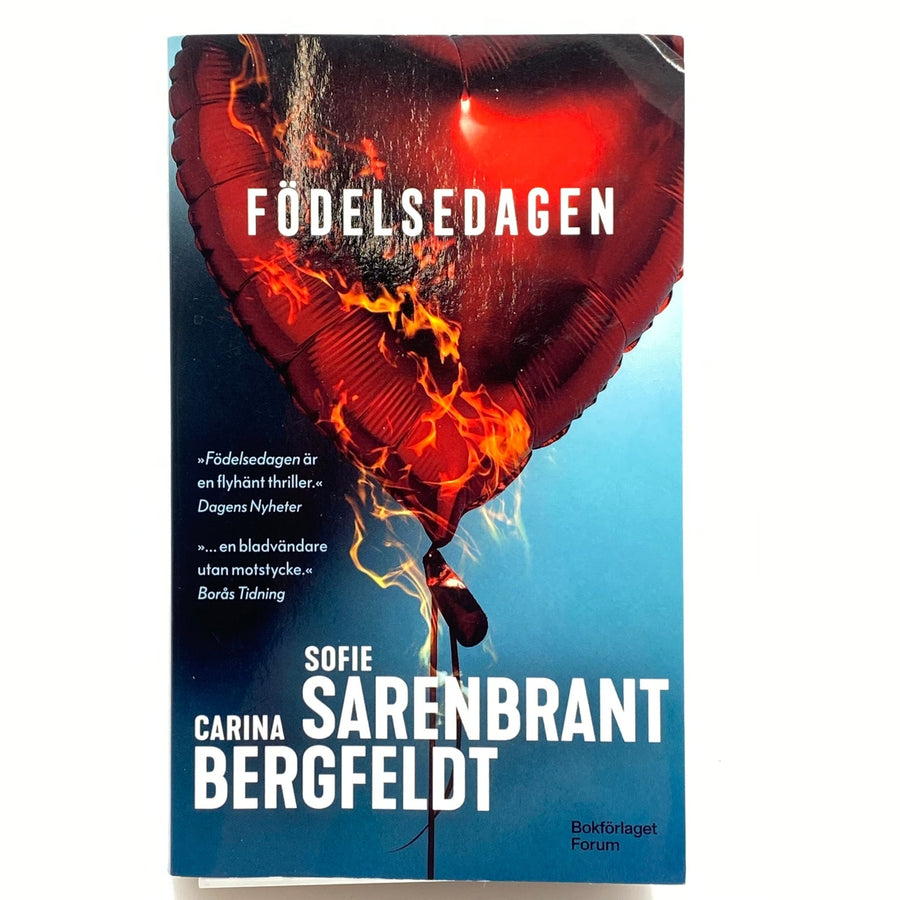 Spännande thriller bok Födelsedagen av Bergfeldt - Homy Secondhand Online