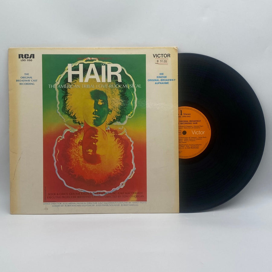 Vinylskiva Hair Amerikansk Tribal Rockmusikal - Homy Secondhand Online
