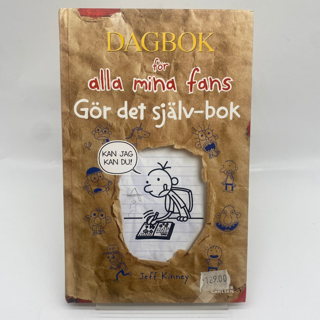 Dagbok för unga kreatörer av Jeff Kinney