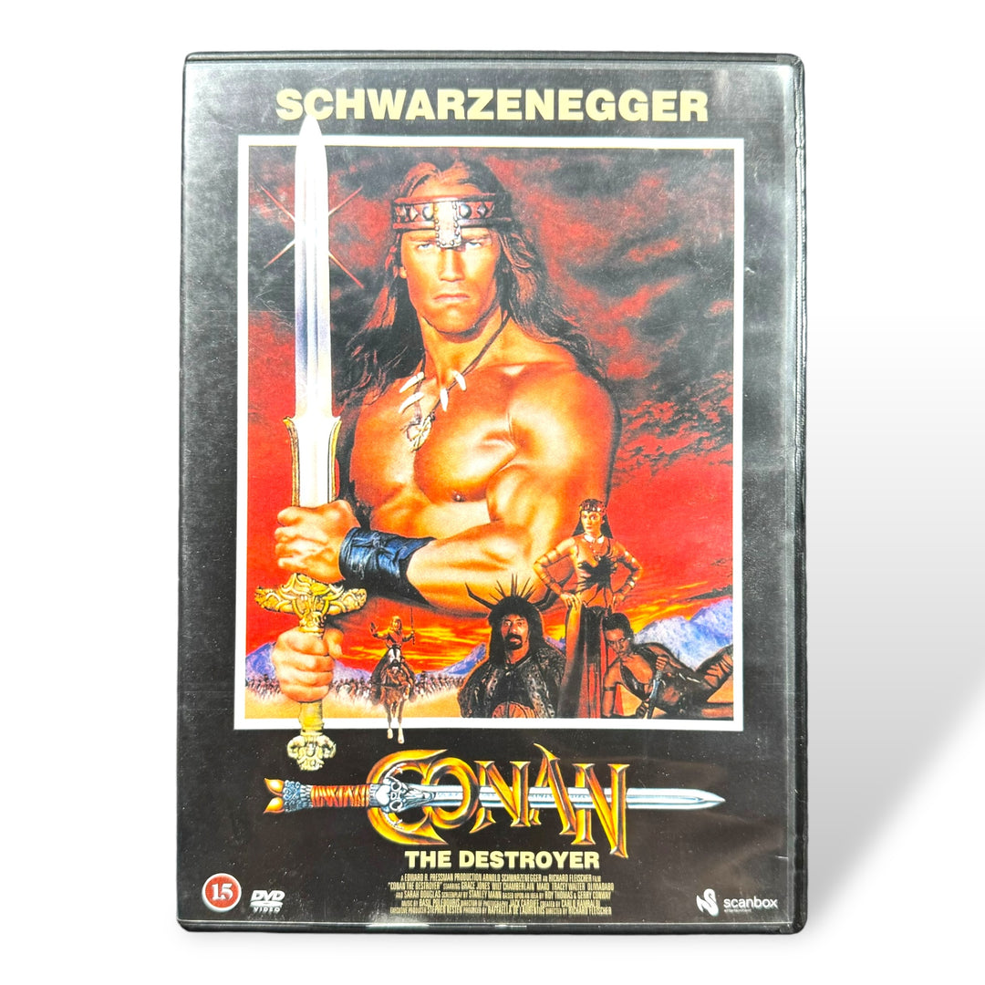 Conan The Destroyer DVD - Äventyr med Schwarzenegger