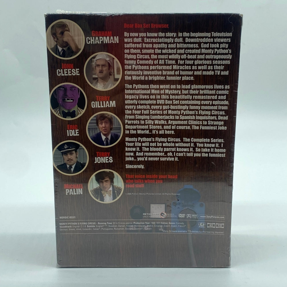 Monty Python's Flygande Cirkus Hela Serien DVD - Homy Secondhand Online
