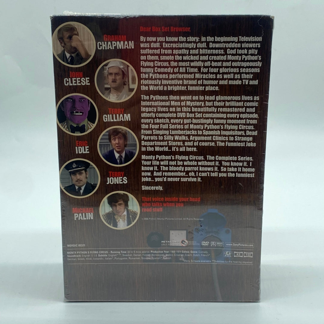 Monty Python's Flygande Cirkus Hela Serien DVD - Homy Secondhand Online