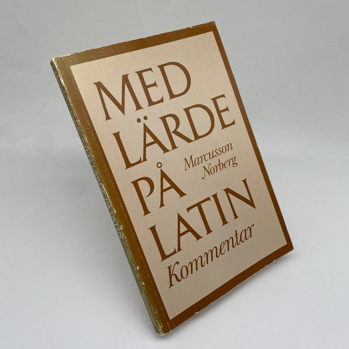 Med Lärde på Latin - Marcussen Norberg - Homy Secondhand Online