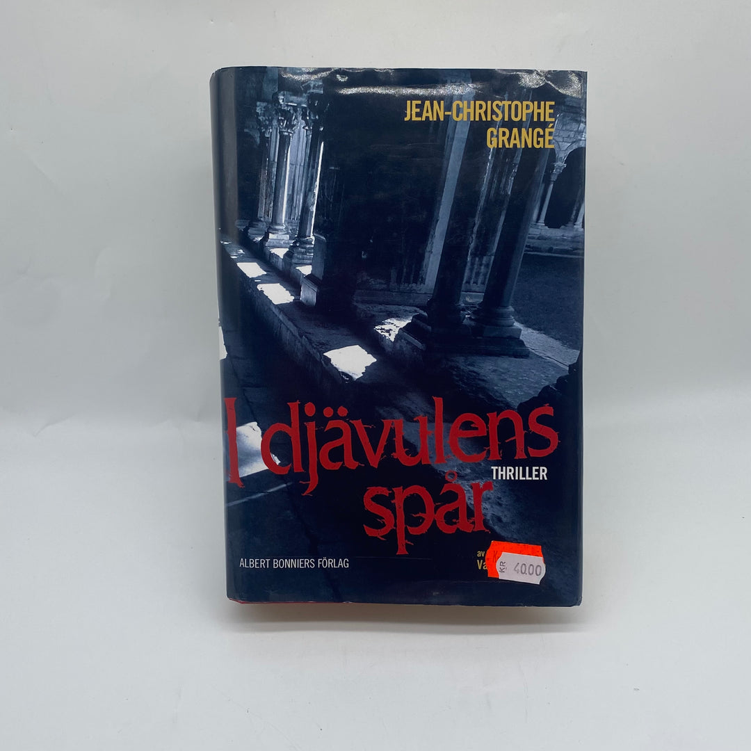 Djävulens Spår thrillerbok av Grangé i gott skick