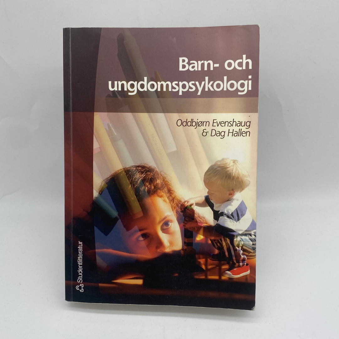 Barn- och ungdomspsykologi bok mycket gott skick